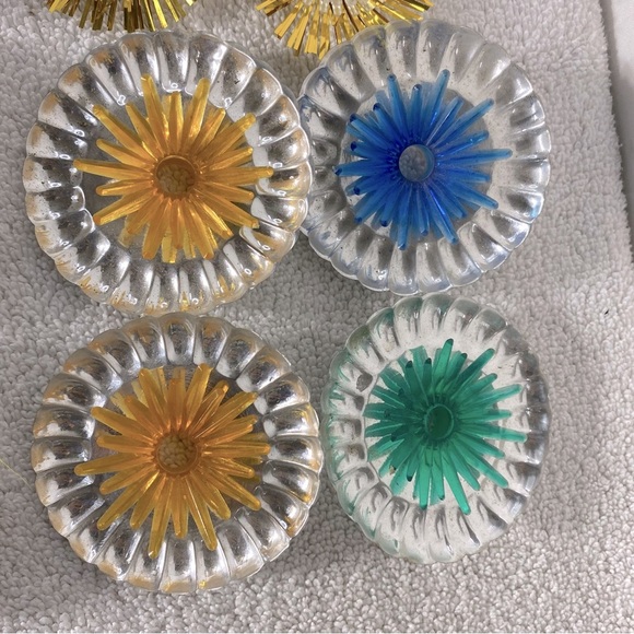 Vintage Holiday Christmas Tree Light Reflectors Lot - Picture 4 of 13